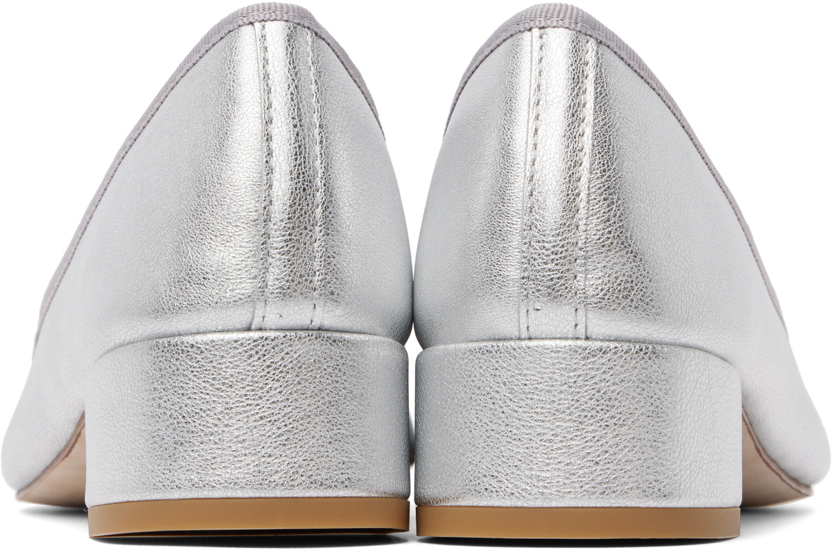 Repetto Silver Camille Heels