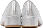 Repetto Silver Camille Heels