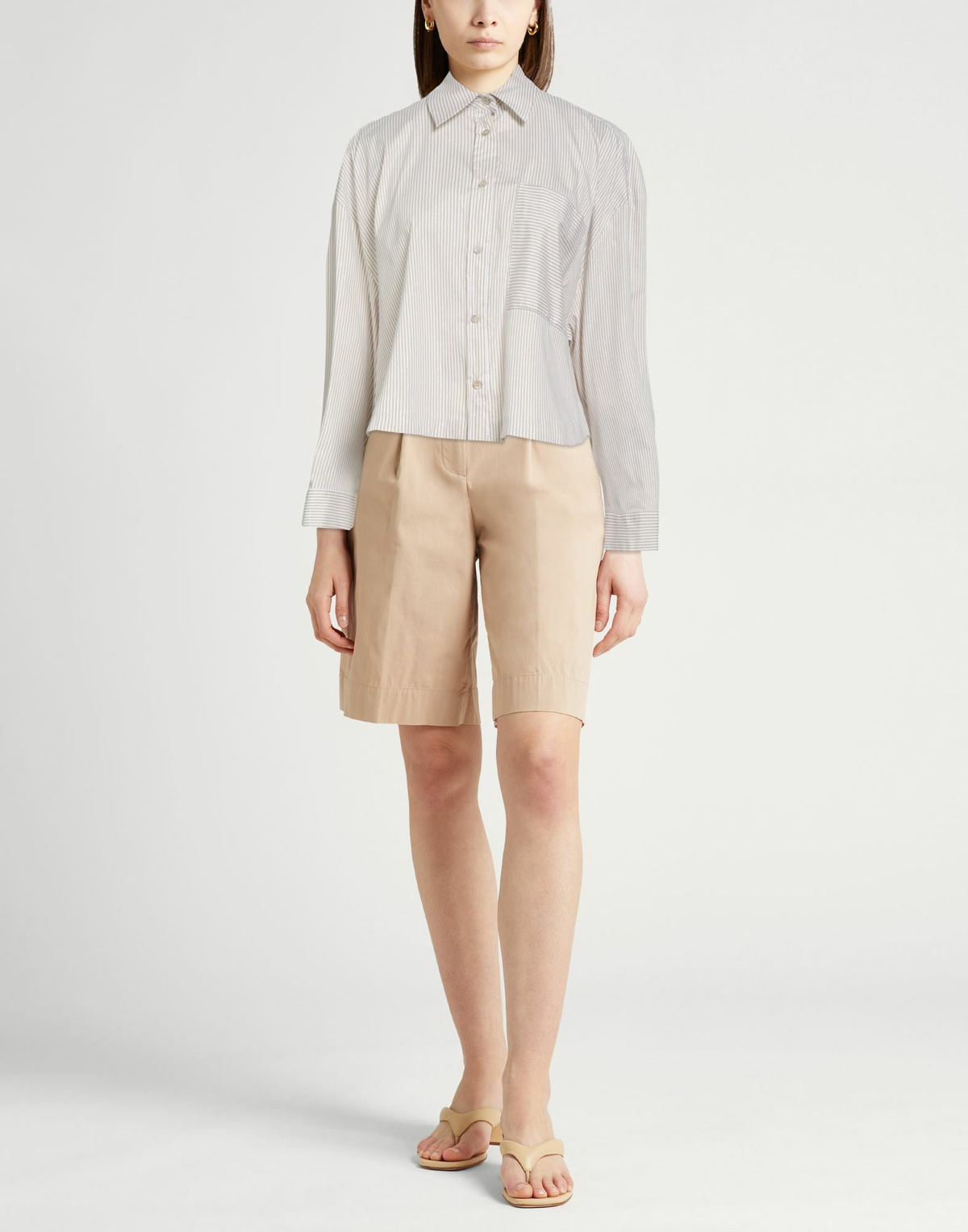 Peserico Womens Shirt in Beige