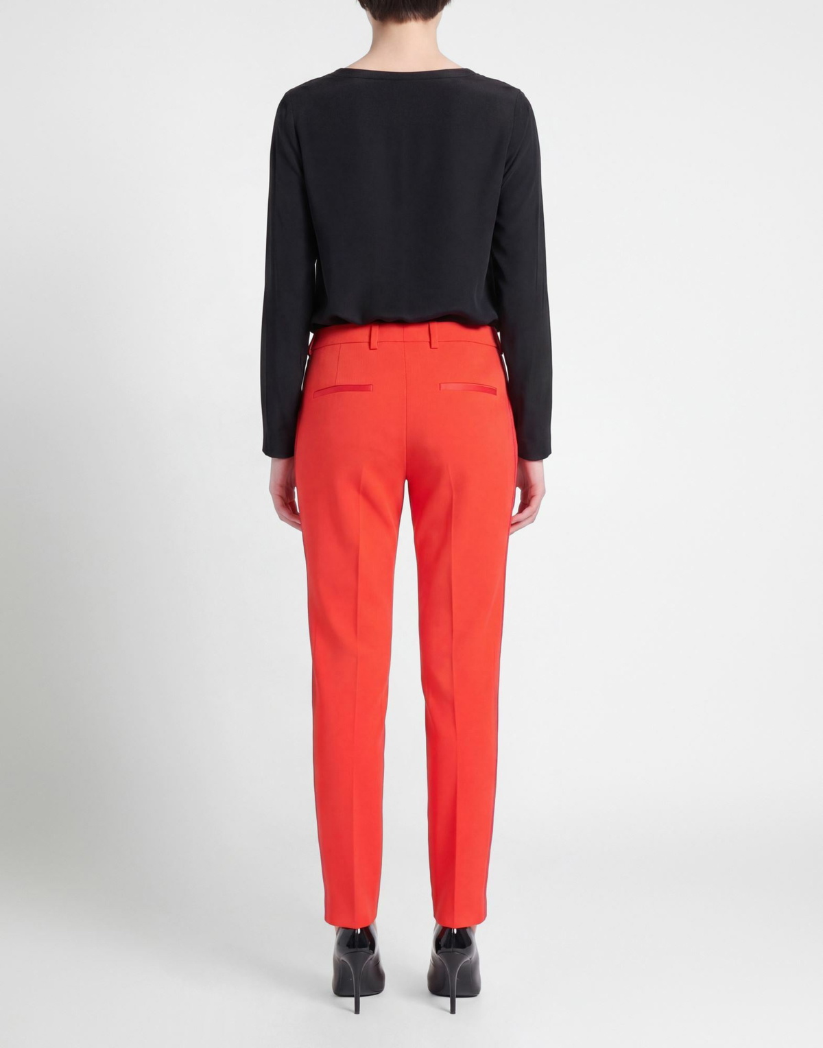 Moschino Womens Pants in Tomato red