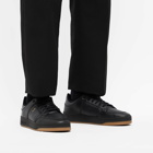 Saint Laurent Men's SL-61 Low Sneakers in Black/Gum