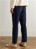Folk - Straight-Leg Cotton-Corduroy Trousers - Blue