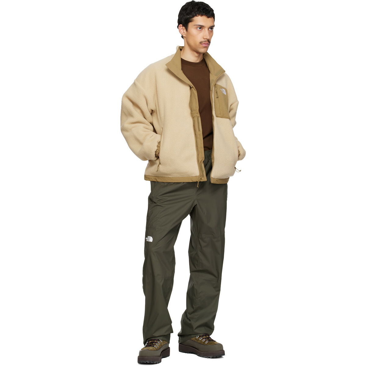 The North Face Khaki Antora Rain Trousers
