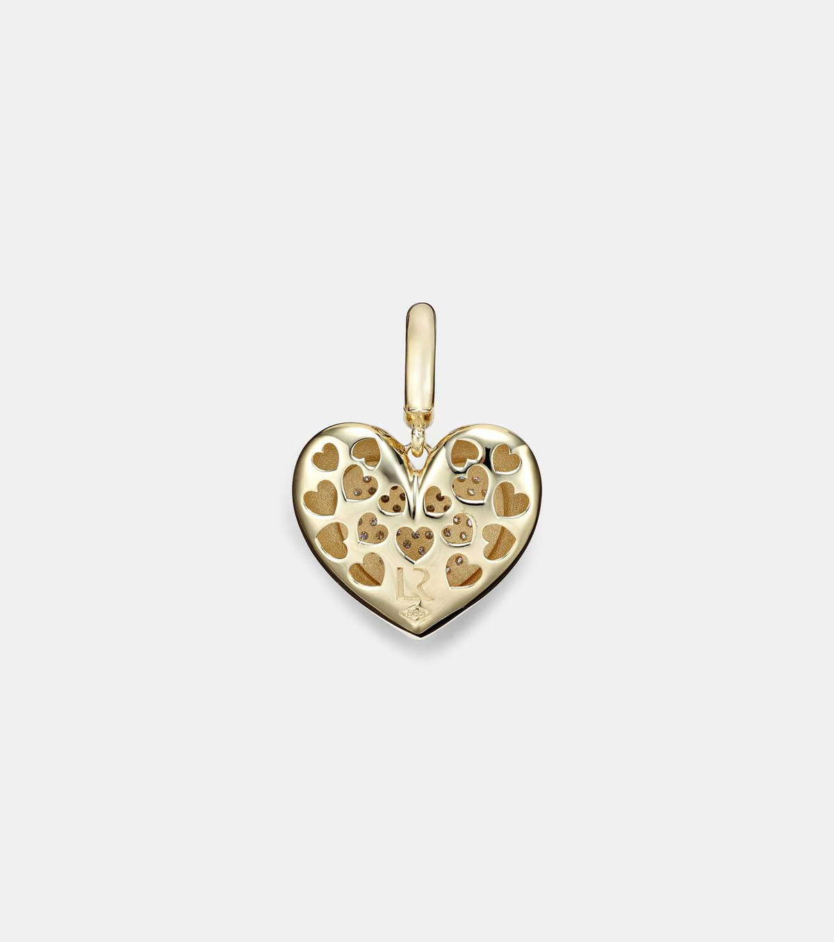 Lauren Rubinski Miuccia Paulette 14kt gold necklace with diamonds