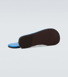 Auralee Leather thong sandals