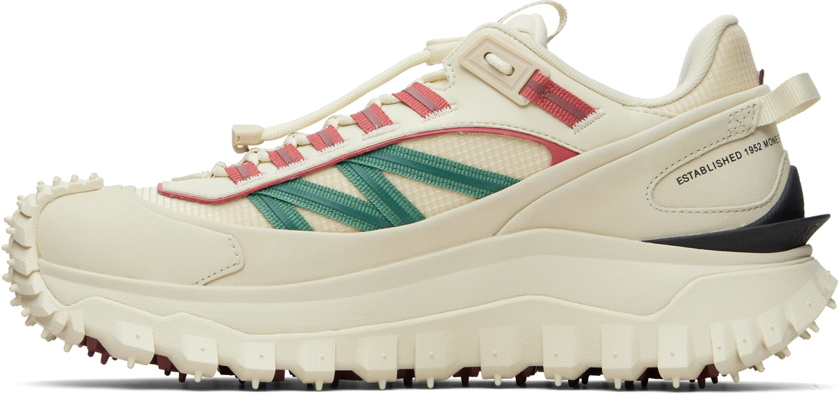 Moncler Beige Trailgrip Sneakers