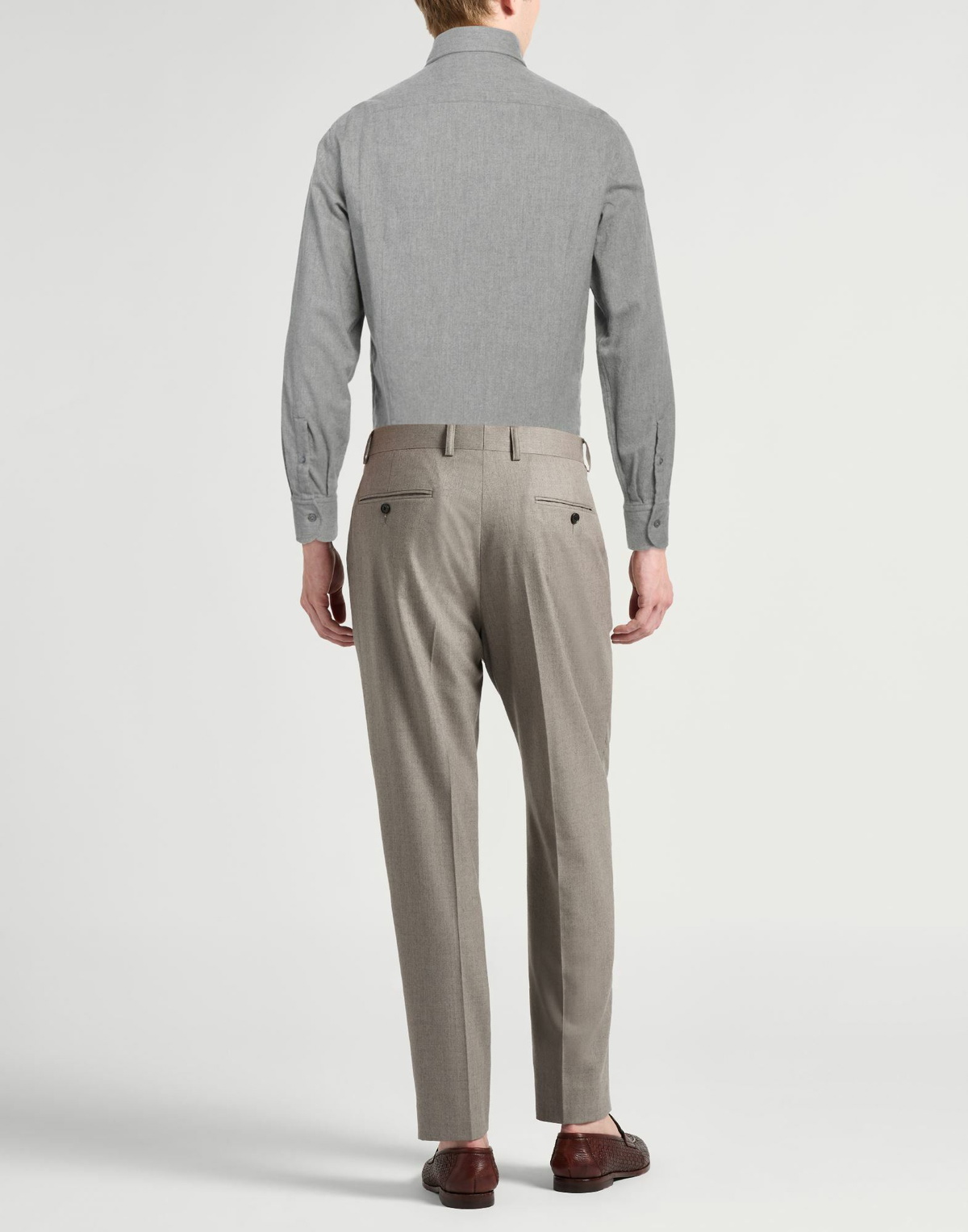 Lardini Mens Shirt in Grey