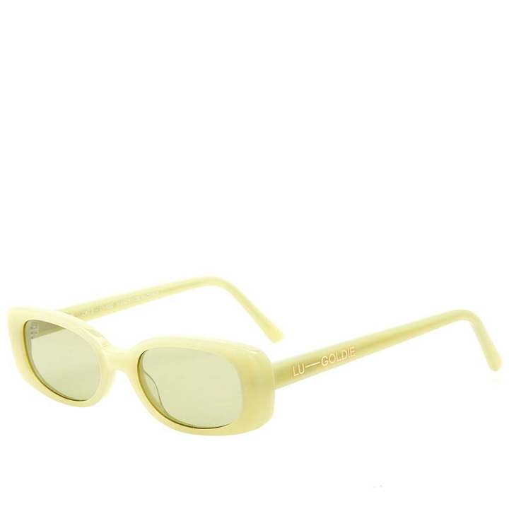 Photo: Lu Goldie Women's Solene Sunglasses in Matcha