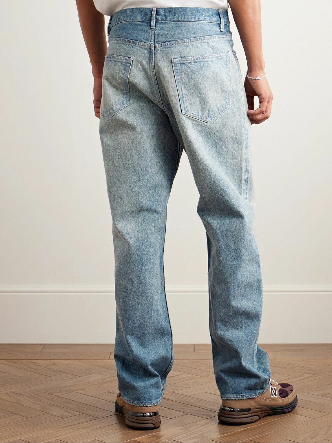 Auralee - Wide-Leg Selvedge Jeans - Blue Auralee