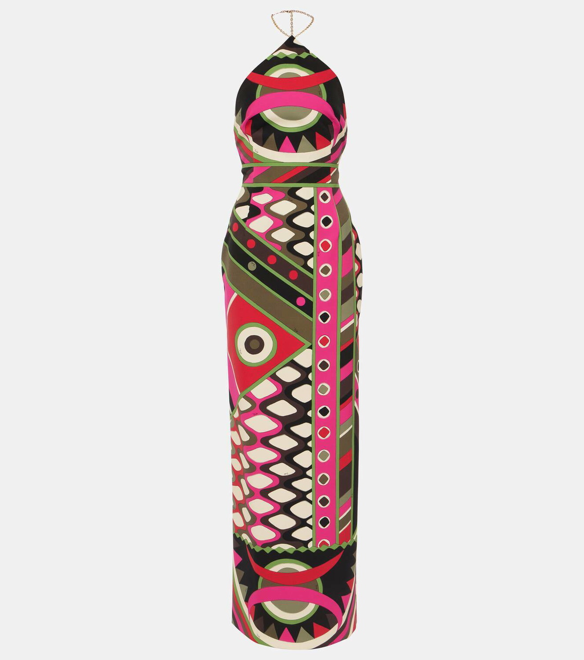 PUCCI プッチ ワンピース Vivara-printed silk maxi dress940998 PUCCI プッチ ワンピース Vivara-printed silk maxi dress940998