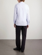 Lardini - Striped Cotton Shirt - Blue