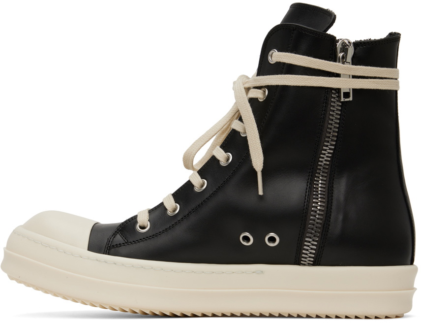 Rick Owens Black High Sneakers Rick Owens