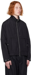 Emporio Armani Black Bonded Jacket