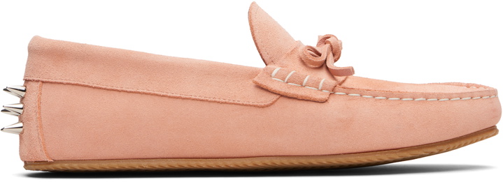 Photo: ABRA SSENSE Exclusive Pink Spike Loafers