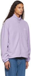 thisisneverthat Purple T Fleece Zip-Up