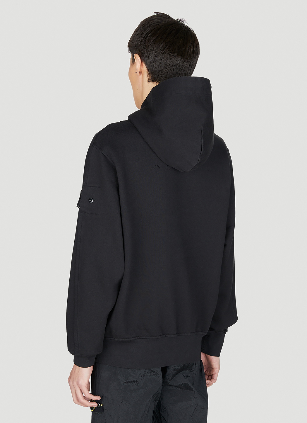 Stone Island Shadow Project Compass Patch Hooded Sweatshirt