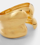 Tom Ford Liza gold-plated cuff bracelet