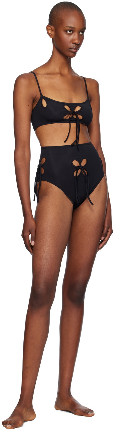 J.Kim Black Chilla Bikini Top