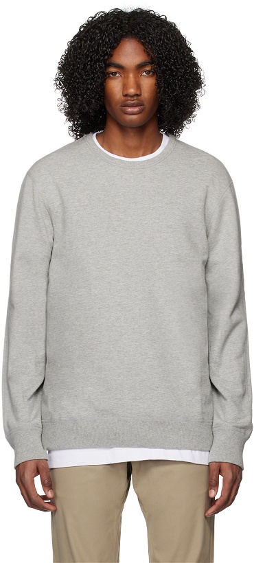 Photo: Reigning Champ Gray Midweight Relaxed Sweatshirt