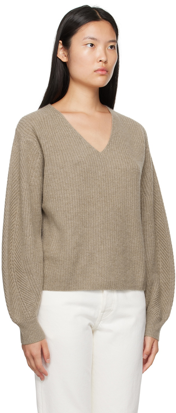 LISA YANG Beige Maya Sweater Lisa Yang