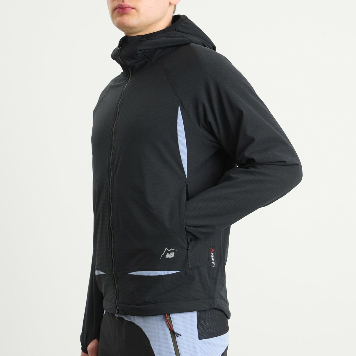 CAYL Men's x New Balance Flow Alpha Jacket in Black