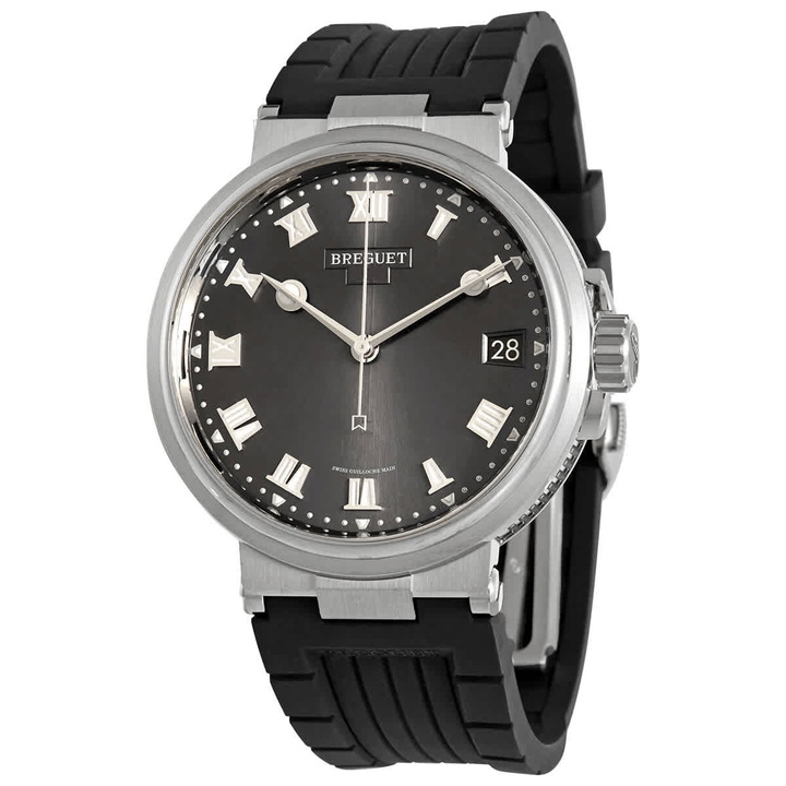 Photo: Breguet Marine Automatic Grey Dial Watch 5517TIG25ZU