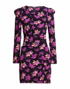 Maje Womens Mini dress in Purple