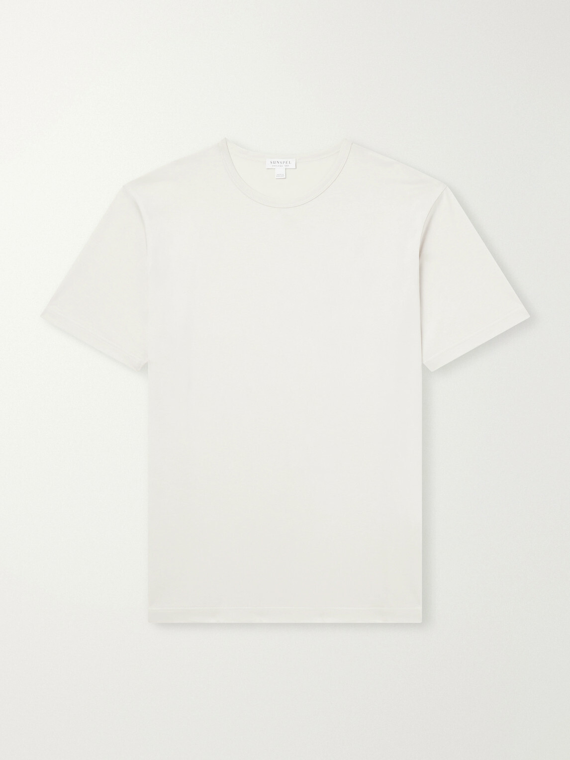 Sunspel - Cotton-Jersey T-Shirt - Neutrals