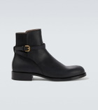 The Row Leather boots