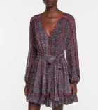 Ulla Johnson Eleni floral silk minidress