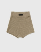 Fear of God Essentials WAFFLE BOXER Beige Womens Panty