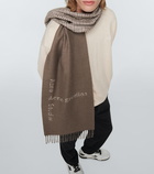 Acne Studios - Fringed wool scarf