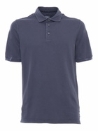 Fedeli Blu Piquet Polo