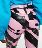 The Attico - Zebra-print leather pants