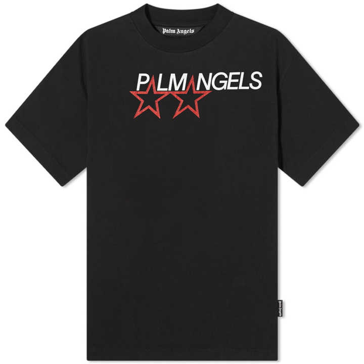 Photo: Palm Angels Racing Star Logo Tee