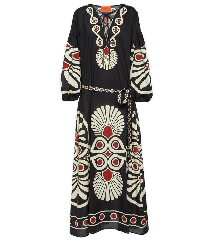 Photo: La DoubleJ Viviana printed cotton maxi dress