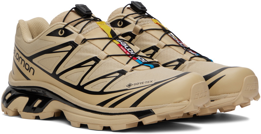 Salomon Beige XT-6 GORE-TEX Sneakers Salomon