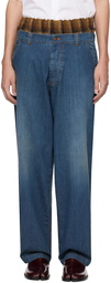 Maison Margiela Blue Americana Wash Jeans