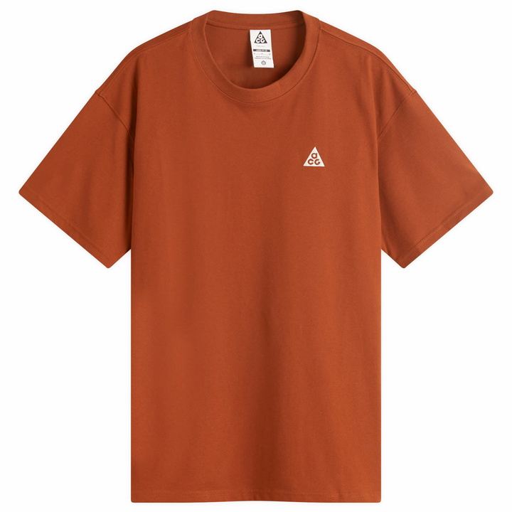 Photo: Nike Men's ACG Dri-Fit T-Shirt in Cinnamon// Picante Red