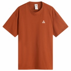 Nike Men's ACG Dri-Fit T-Shirt in Cinnamon// Picante Red