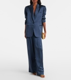 The Sei Oversized silk blazer