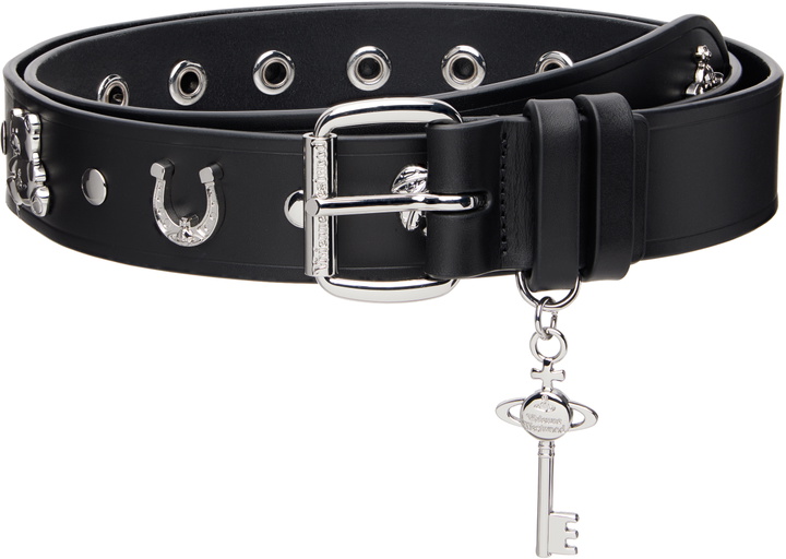 Photo: Vivienne Westwood Black Multi Charms Stud Belt