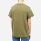 Calvin Klein Men's Natural Washed T-Shirt in Burnt Olive
