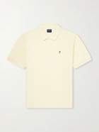 Noah - Logo-Embroidered Cotton-Piqué Polo Shirt - Yellow