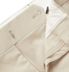 Kingsman - Slim-Fit Cotton-Blend Twill Suit Trousers - Neutrals