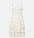 Polo Ralph Lauren Crochet ribbed-knit minidress