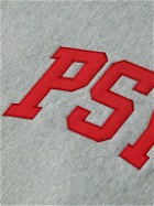 UNDERCOVER - Logo-Appliquéd Cotton-Jersey Sweatshirt - Gray