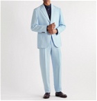Richard James - Linen Suit Trousers - Blue