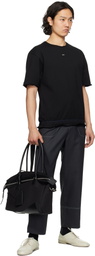ADER error Black Half Sleeve Product. 36 Sweatshirt