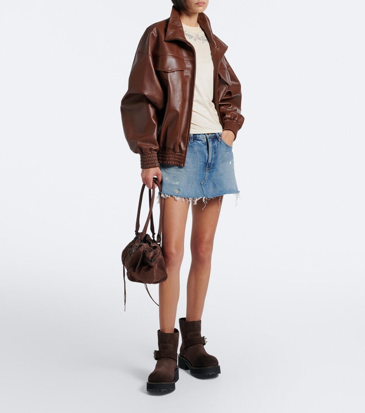 Balenciaga Denim skort
